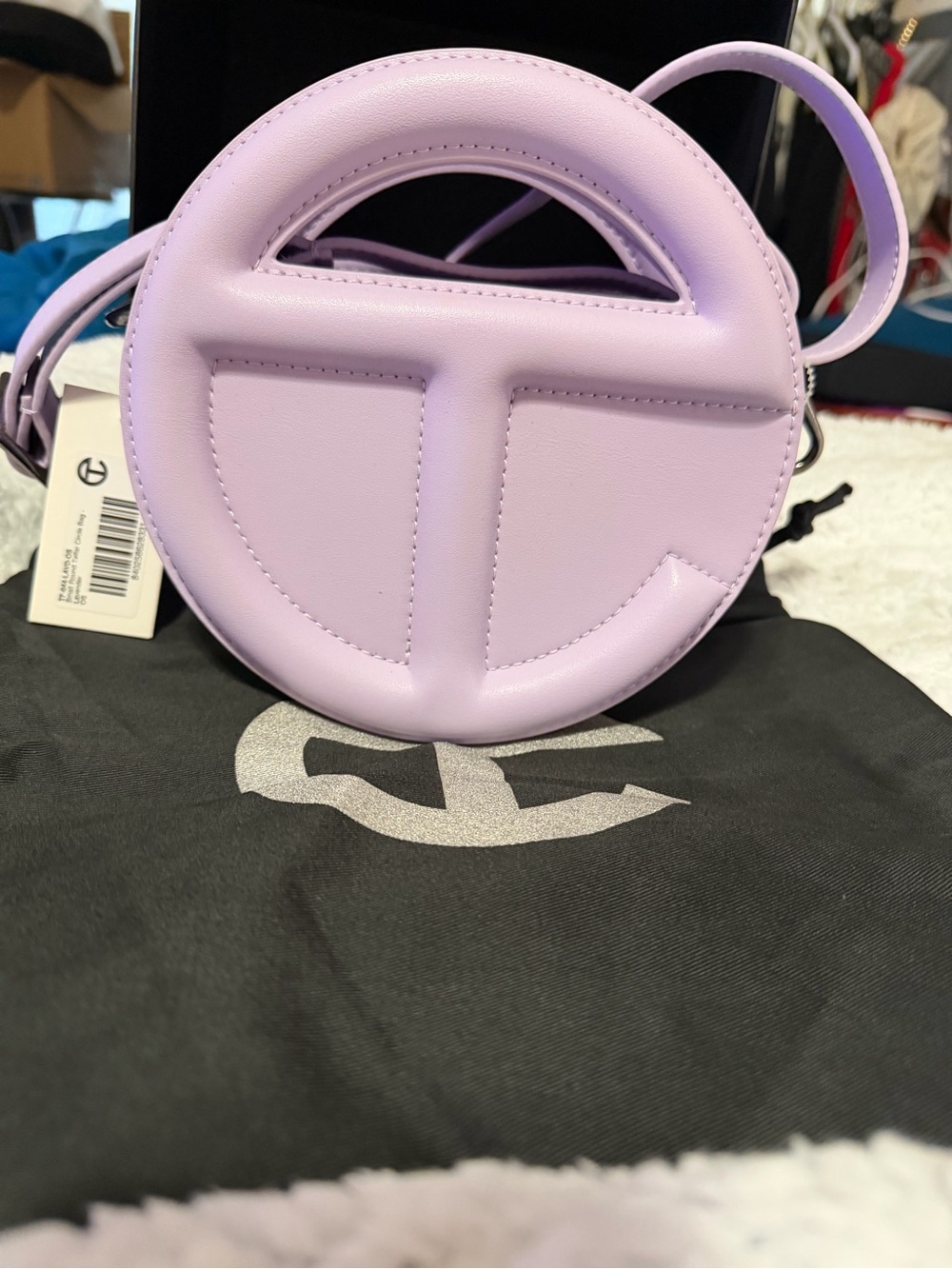 Telfar NWT Lavender Major Circle  Crossbody Bag - Women
